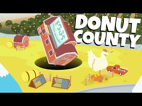 GIANT SINKHOLES Swallow EVERYTHING! - Donut County Gameplay - UCK3eoeo-HGHH11Pevo1MzfQ