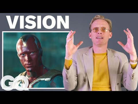 Paul Bettany Breaks Down His 8 Most Iconic Characters | GQ - UCsEukrAd64fqA7FjwkmZ_Dw