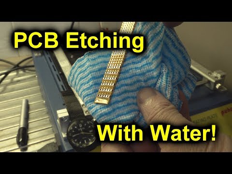 EEVblog #1197 - DIY PCB Etching With Water - UC2DjFE7Xf11URZqWBigcVOQ