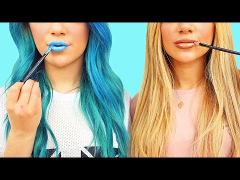 DIY MakeUp/Beauty Life Hacks! Niki and Gabi - UCuVHOs0H5hvAHGr8O4yIBNQ