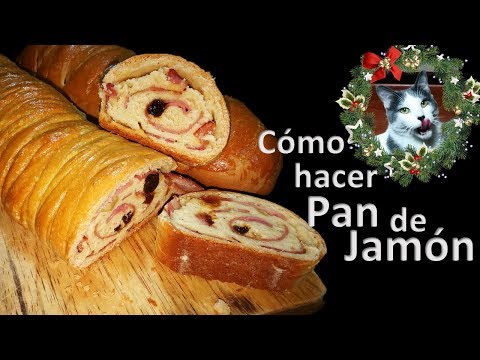 Receta de pan de jamón para estas fiestas
