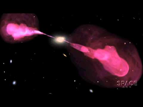 Galaxy's Giant Jets Reveal Huge Black Hole | Video - UCVTomc35agH1SM6kCKzwW_g