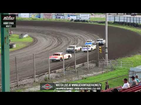 Fan Appreciation Night | Buena Vista Raceway | 7-21-2025 - dirt track racing video image