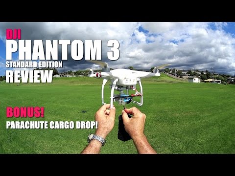 DJI PHANTOM 3 STANDARD Review - [Flight Test - Bonus Parachute Cargo Drop!] - UCVQWy-DTLpRqnuA17WZkjRQ