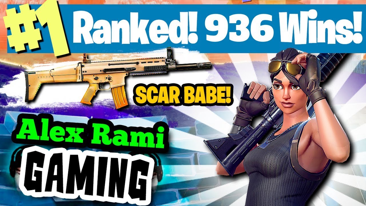 1 world ranked 936 wins sponsor goal 450 500 fortnite battle royale livestream - fortnite alexramigaming