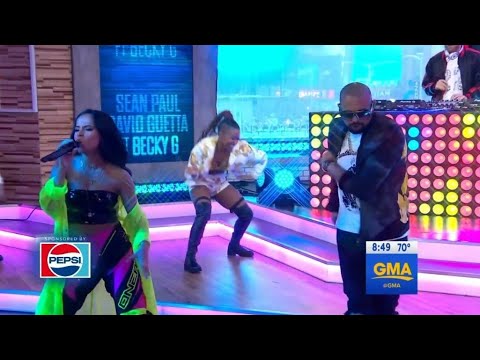 Sean Paul, David Guetta, Becky G - Mad Love (Live on Good Morning America)