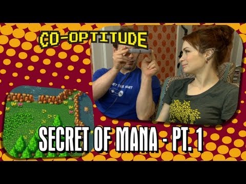 Felicia Day and Ryon Day Play Secret of Mana Pt. 1 - Co-Optitude Episode 12 - UCaBf1a-dpIsw8OxqH4ki2Kg