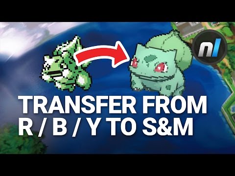 How to Transfer Pokémon from Red / Blue / Yellow to Sun & Moon | Pokémon Bank Guide - UCl7ZXbZUCWI2Hz--OrO4bsA