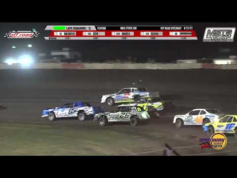 Lynn Langenberg Memorial | Stock Car | Off Road Speedway | 8-21-2021 - dirt track racing video image