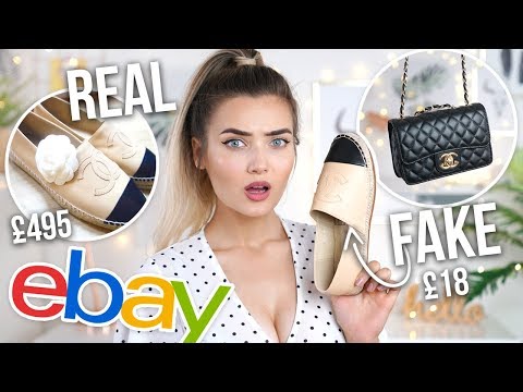 I BOUGHT FAKE DESIGNER ITEMS ON EBAY... REAL VS FAKE! - UCBKFH7bU2ebvO68FtuGjyyw