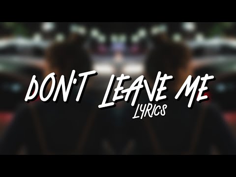 Lost Frequencies, Mathieu Koss - Don't Leave Me (Lyrics)