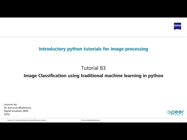 What is Image Classification in Machine Learning?