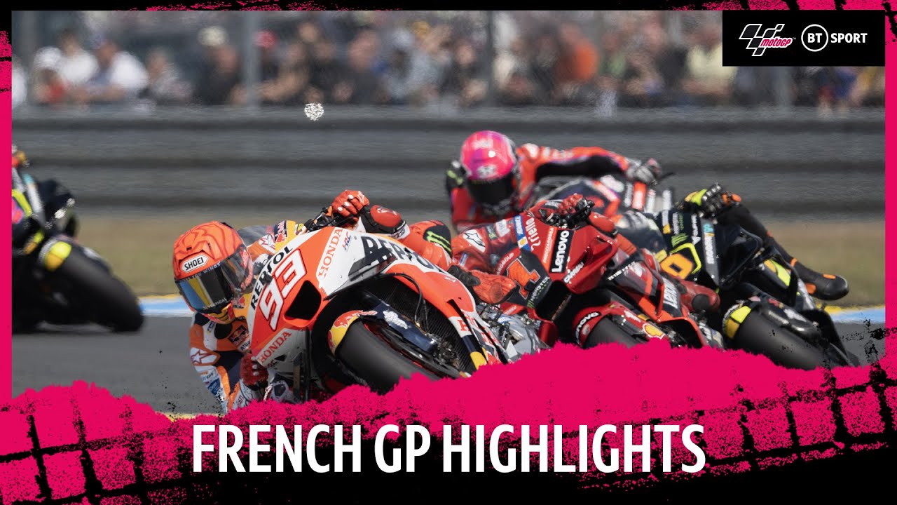 MotoGP Highlights: France (2023) | Bezzecchi, Miller & Márquez battle in a dramatic French GP