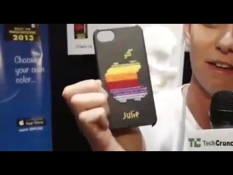 Customizable 3D iPhone Case By Sculpteo | TechCrunch At CES 2013 - UCCjyq_K1Xwfg8Lndy7lKMpA