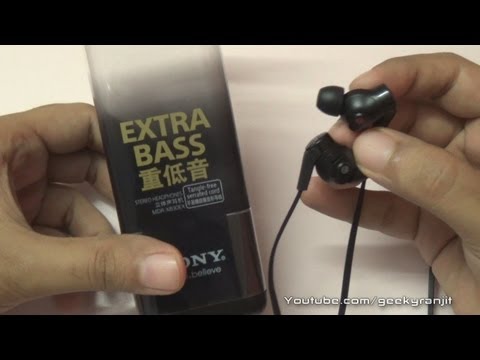 Sony Extra Bass Earphones MDR-XB30EX Review - UCO2WJZKQoDW4Te6NHx4KfTg