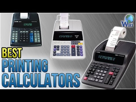 7 Best Printing Calculators 2018 - UCXAHpX2xDhmjqtA-ANgsGmw