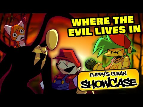 This Horror Mod Was Made by TWO People?? | FNF Mod Showcase | WHERE THE EVIL LIVES IN [HARD]
