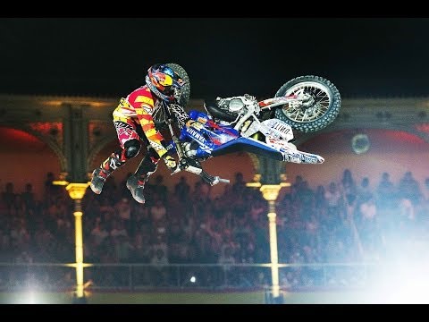 Historic Bike Flip in FMX competition - Red Bull X-Fighters Madrid 2014 - UCblfuW_4rakIf2h6aqANefA