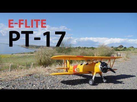 E Flite PT 17 - Boeing Stearman Model 75 RC Plane Replica - UCntRSeB7u7KGVR9FUkHzLPA