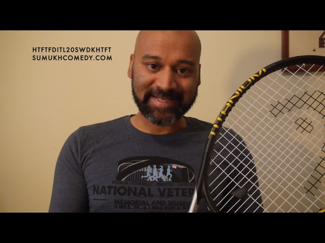 How to Put a Dampener on a Tennis Racket