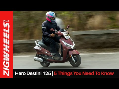 Video - Hero Destini 125 Scooter| 5 Things You Need To Know