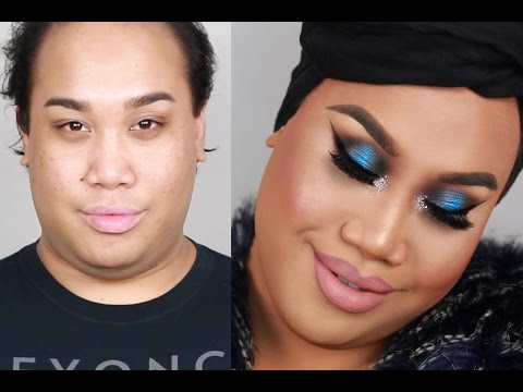 Blue Smokey Eye New Years Eve Makeup Tutorial | PatrickStarrr - UCDHQbU57NZilrhbuZNbQcRA