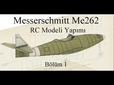 Messerschmitt 262  Schwalbe - 1/7.5 Ölçek, EDF