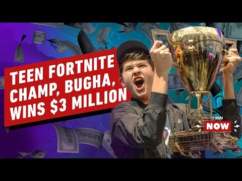 Fortnite World Cup Champ Bugha's $3 Million Payday - IGN Now - UCKy1dAqELo0zrOtPkf0eTMw