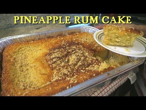 Angelo's Mom Makes Pineapple Rum Cake