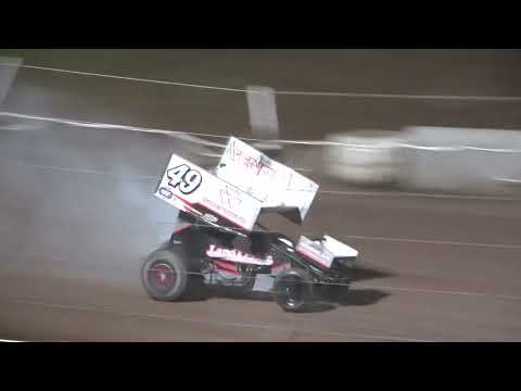 Midwest Power Series 360 Sprint Feature - Cedar Lake Speedway 09/07/2024 - dirt track racing video image