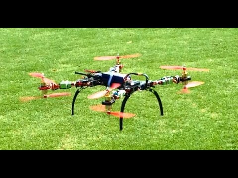 Alien 560 Quadcopter / Octocopter X8 Octo configuration. Build and first flight. - UCIJy-7eGNUaUZkByZF9w0ww