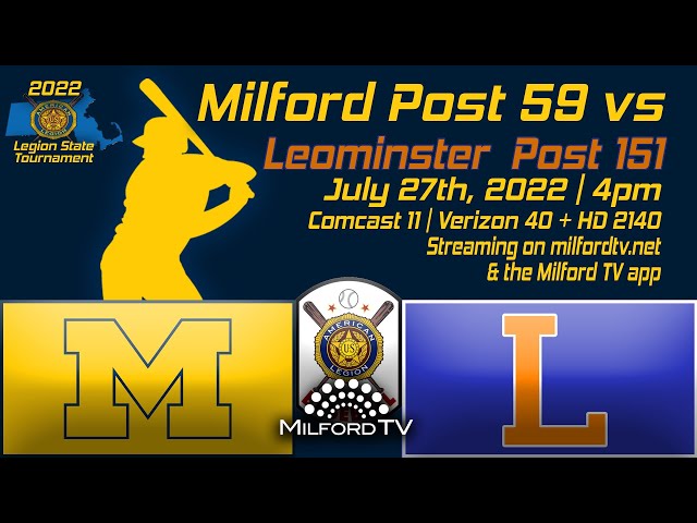 The Mn State Legion Baseball Tournament is Almost Here!