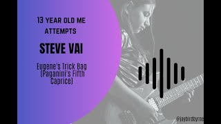 GUITAR DUEL - Eugene’s Trick Bag - Paganini’s 5th Caprice adapted by @SteveVaiHimself for Crossroads