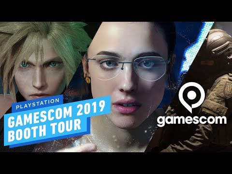 Death Stranding, FFVII & COD: Modern Warfare at the Sony Playstation Booth Tour - Gamescom 2019 - UCKy1dAqELo0zrOtPkf0eTMw