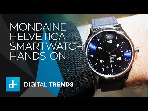 Mondaine Helvetica Smartwatch - Hands On First Look at Baselworld 2018 - UC8wXC0ZCfGt3HaVLy_fdTQw