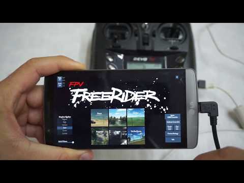 How to play FPV Freerider on Android Smartphone using Devo 7E radio (Deviation) - UCqaH_kMb09h9iEpRRVwIGEg