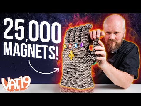 We built the Infinity Gauntlet with 25,000 magnets! - UCDRbNGFusqlXX4a5vwi9ouQ