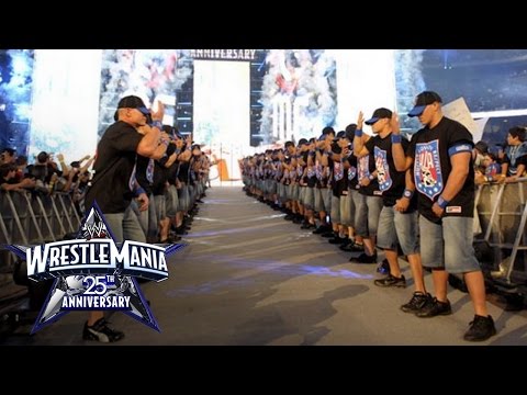 An army of John Cenas make their WrestleMania entrance: WrestleMania 25 - UCJ5v_MCY6GNUBTO8-D3XoAg