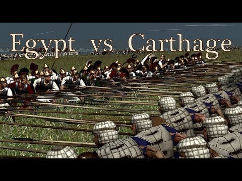 Total War Rome 2 Online Battle Video 23 Egypt vs Carthage - UCZlnshKh_exh1WBP9P-yPdQ