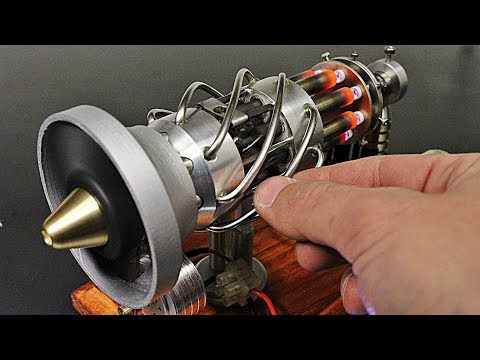 16 Cylinder Gas Powered Stirling Engine - UCfCKUsN2HmXfjiOJc7z7xBw