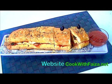 PIZZA SANDWICH - پیزا سینڈوچ - पिज़्ज़ा सैंडविच  *COOK WITH FAIZA* - UCR9WXUxcp0bR9OWi5ersIHw