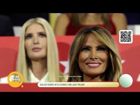 KONFLIKT MELANII TRUMP Z CÓRKĄ TRAUMPA - IVANKĄ! O co poszło? | DDTVN