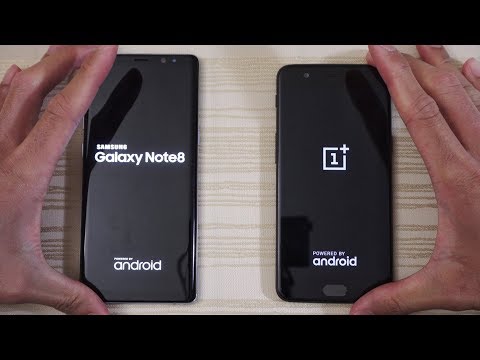 Galaxy Note 8 vs OnePlus 5 - Speed Test! (4K) - UCgRLAmjU1y-Z2gzOEijkLMA