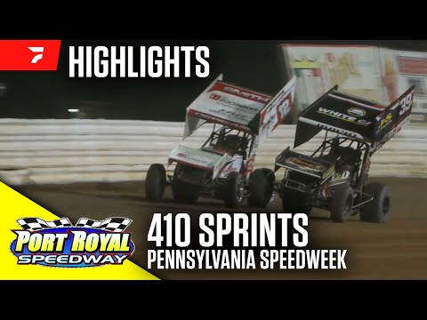 PA Speedweek Greg Hodnett Classic at Port Royal Speedway | Highlights 7/5/25 - dirt track racing video image