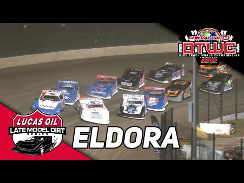 Champions Crowned On Last Lap | 2023 Lucas Oil Dirt Track World Championship at Eldora Speedway - dirt track racing video image