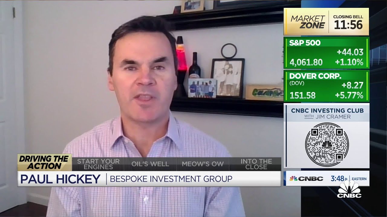 Low expectations have led to a positive earnings season, says Bespoke’s Paul Hickey