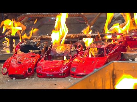 FERRARI IN FLAMES!! SHOW**RC MODEL TRUCK*CONSTRUCTION / Fair Erfurt Germany 2017 - UCOM2W7YxiXPtKobhrYasZDg