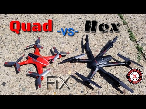 Quad VS Hex - Attop A8 vs MJX X600 - Morning Fix with T8SG  - UCNUx9bQyEI0k6CQpo4TaNAw