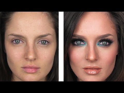 Seductive Smokey Teal Clubbing Makeup Tutorial - UCLFW3EKD2My9swWH4eTLaYw