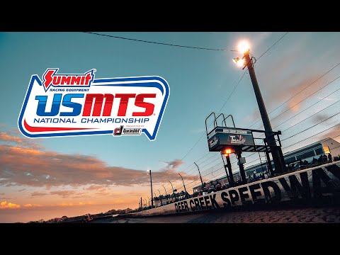 Deer Creek Speedway hosts 118th USMTS race May 28 - dirt track racing video image